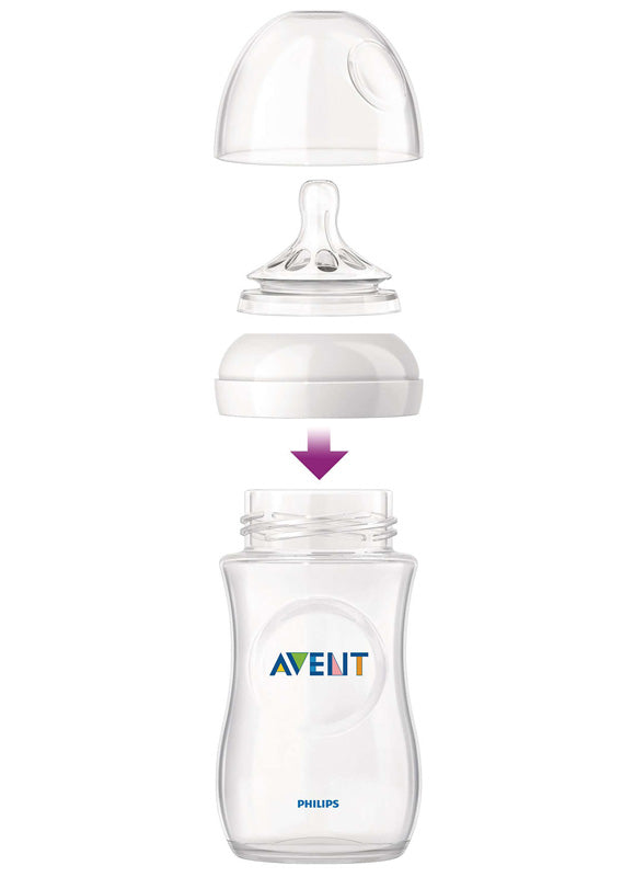 Philips Avent Natural Bottle 260ml 2Pk