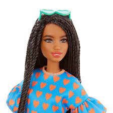 Barbie Fashionistas Doll 172 Orange Heart Print Outfit