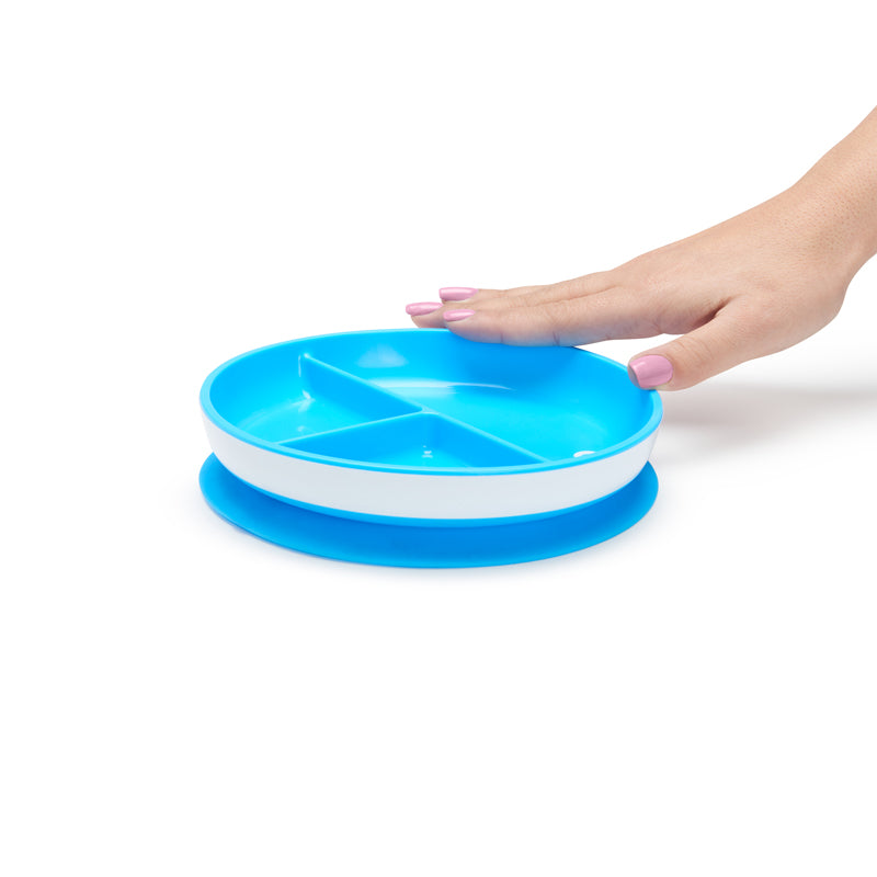 Munchkin Stay Put Suction Plate Blue