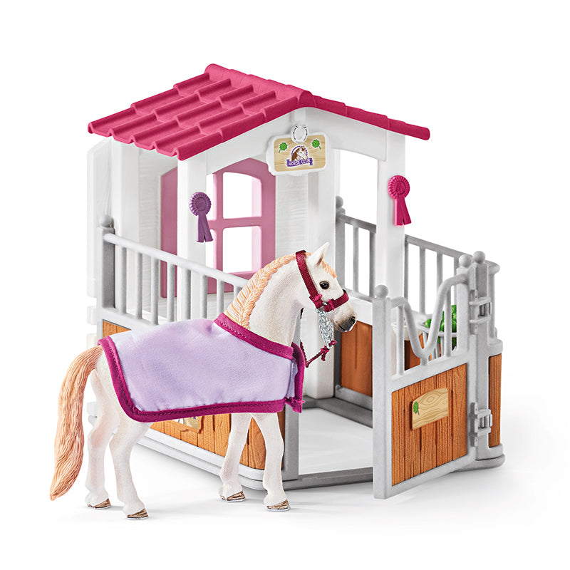 Schleich Horse Stall With Lusitano Mare No 42368