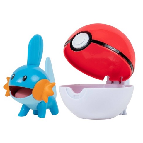 Pokemon Clip N Go Mudkip And Pokeball