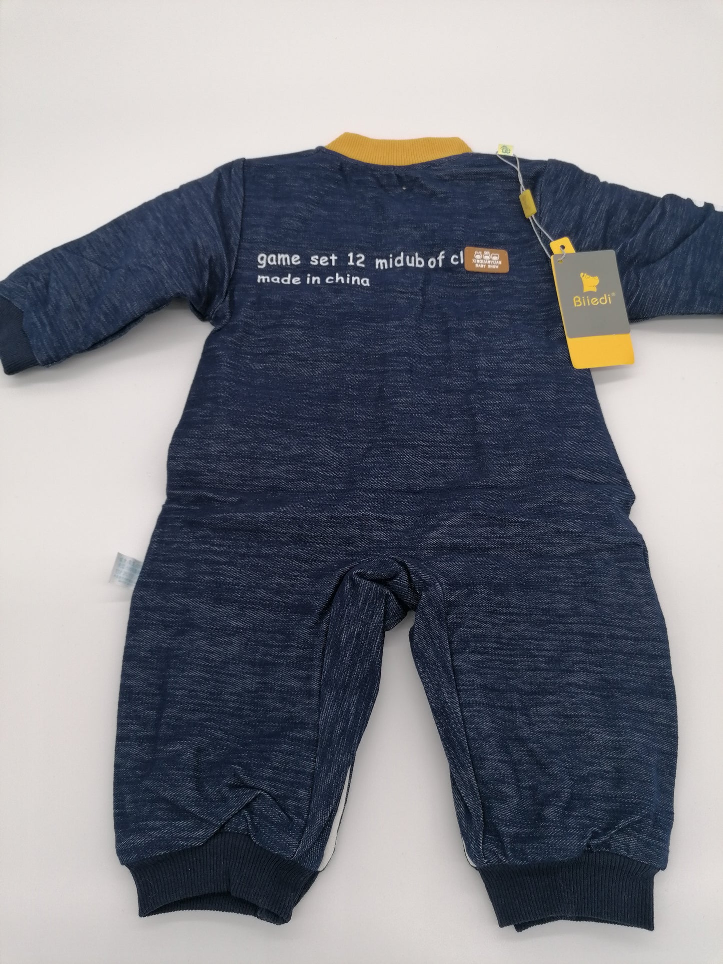 Boys Game Set Romper Suit Dark Blue 74/48