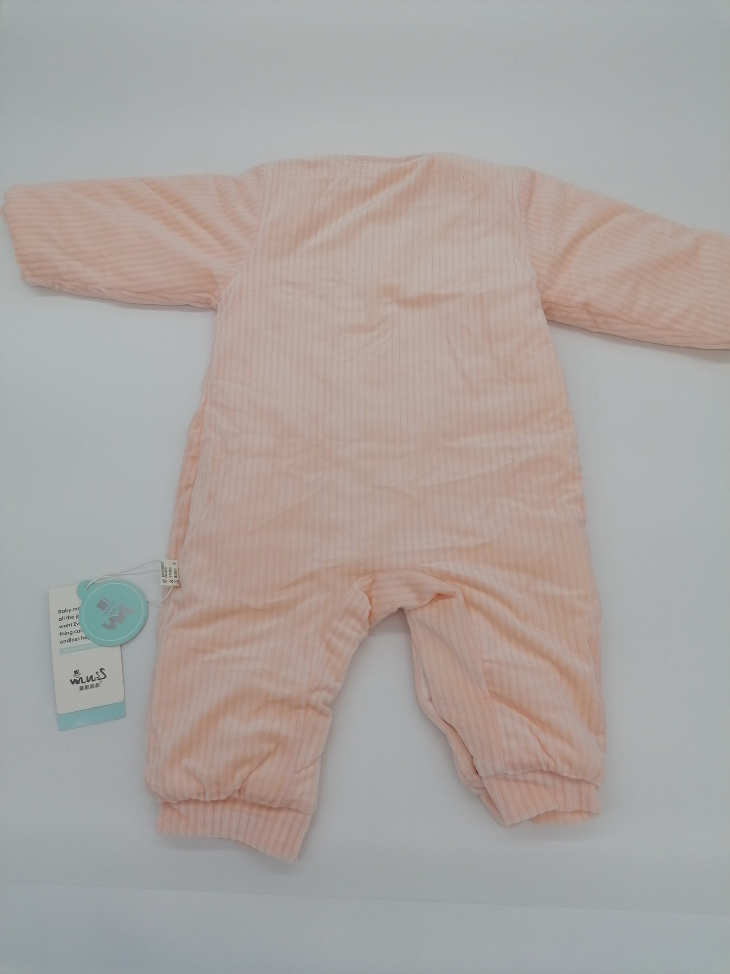 Dívčí oblek Polar Bear Romper Peach 80/48