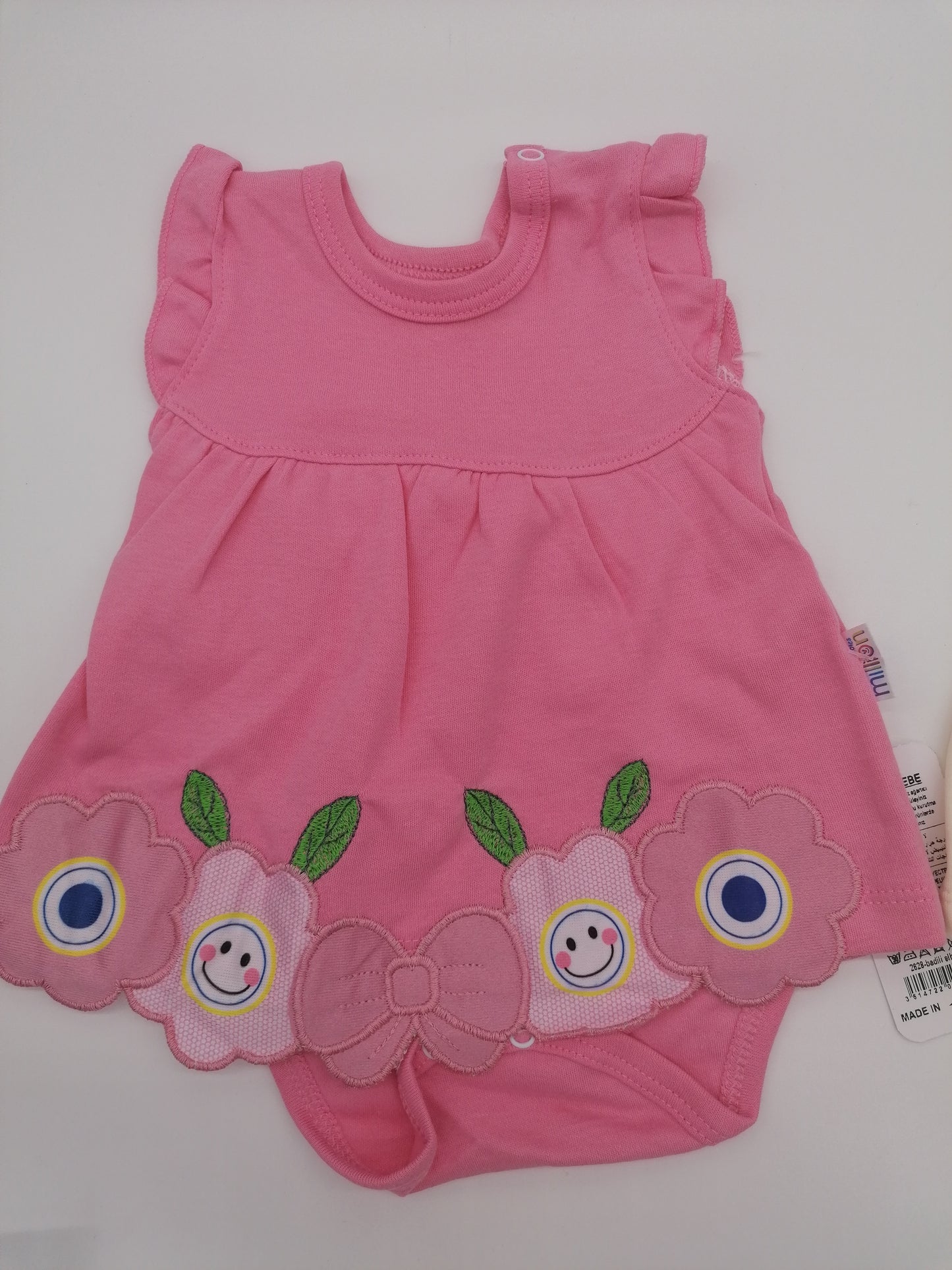 Million Babies Girls Pink Dress 4 Sizes