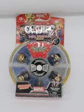 Načíst obrázek do prohlížeče Galerie, Ooshies Marvel Hologram XL 6 Pack Find Limited Edition Gold Plated Black Widow