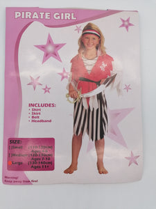 Strašidelný kostým pro děti Pirát od 11 let (130-140 cm)