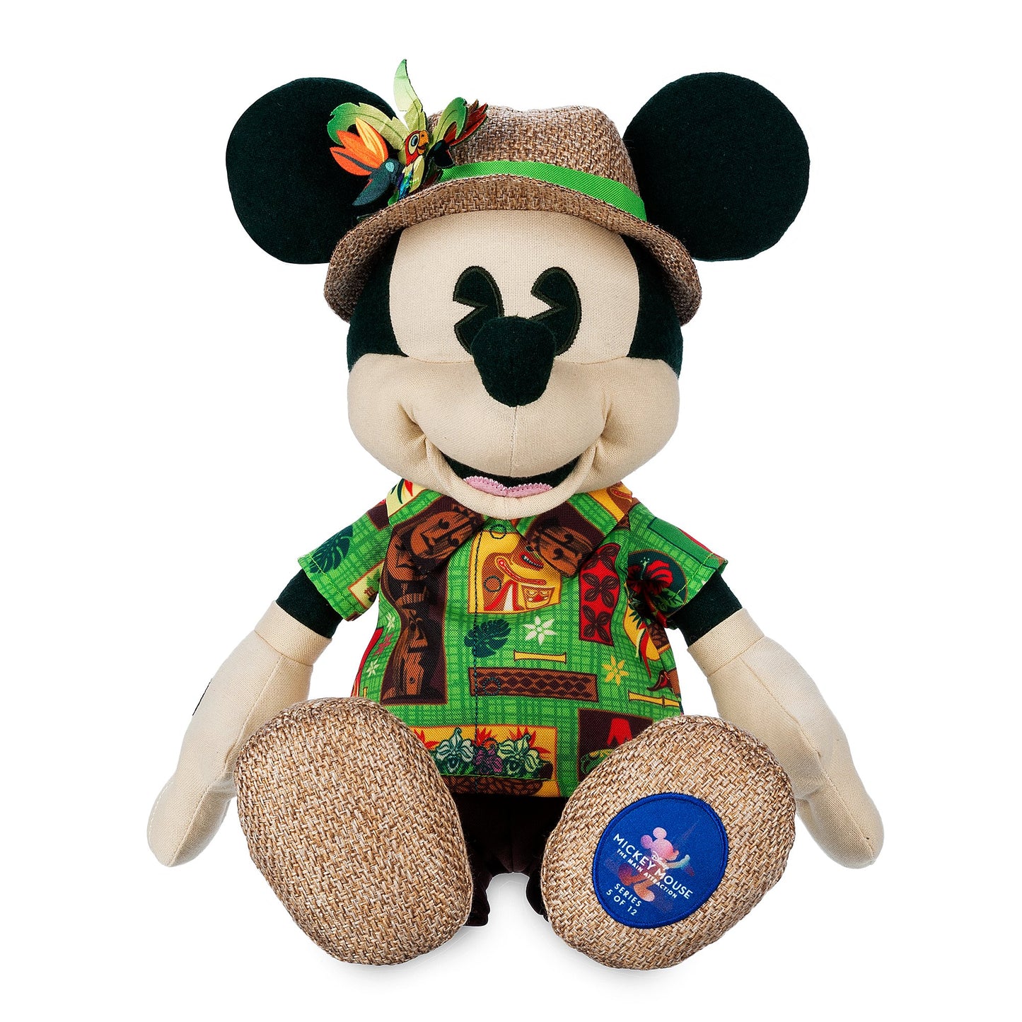 Mickey Mouse The Main Attraction Plush Enchanted Tiki Room Limited Release