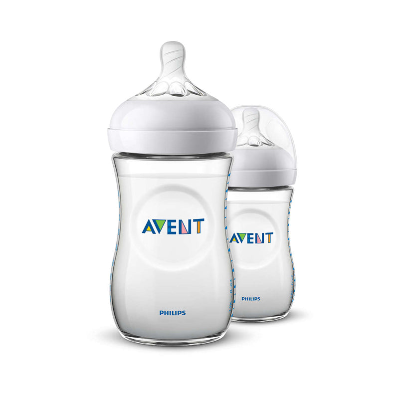 Philips Avent Natural Bottle 260ml 2Pk