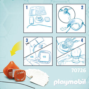 Playmobil Nose and Mouth Mask  Orange - Small