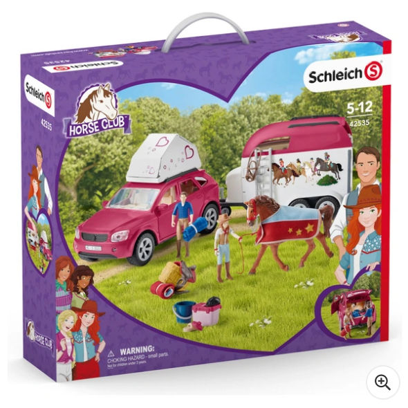 Horse Club Adventures with Car and Trailer - Schleich