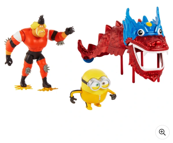 Minions The Rise of Gru - Příběhový balíček figurky v převleku draka