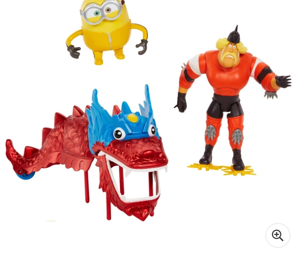 Minions The Rise of Gru - Příběhový balíček figurky v převleku draka