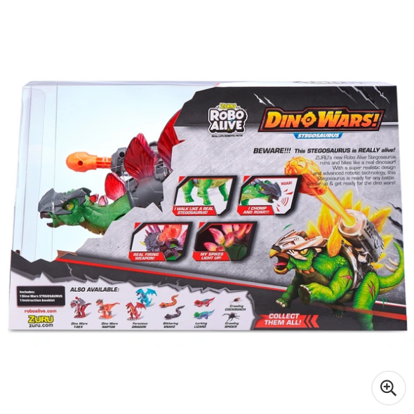 Robo Alive Dino Wars Stegosaurus Dinosaur