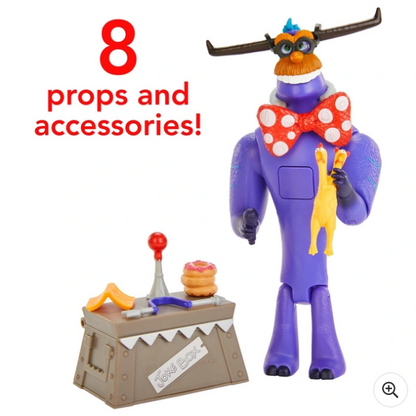 Disney Pixar Monsters at Work - Tylor Tuskmon ‘The Jokester’ Action Figure