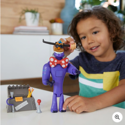 Disney Pixar Monsters at Work - Tylor Tuskmon ‘The Jokester’ Action Figure