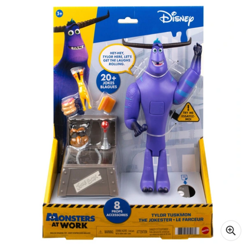 Disney Pixar Monsters at Work - Akční figurka Tylora Tuskmona 