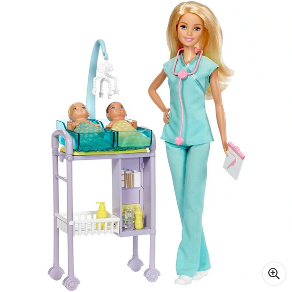 Hrací sada Barbie Kariéra Baby Doctor