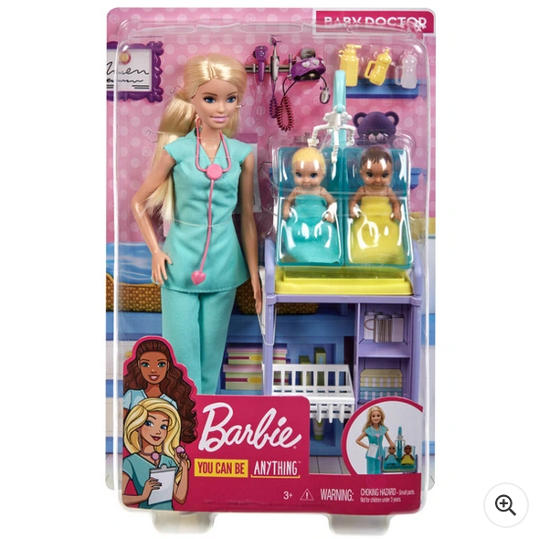 Hrací sada Barbie Kariéra Baby Doctor