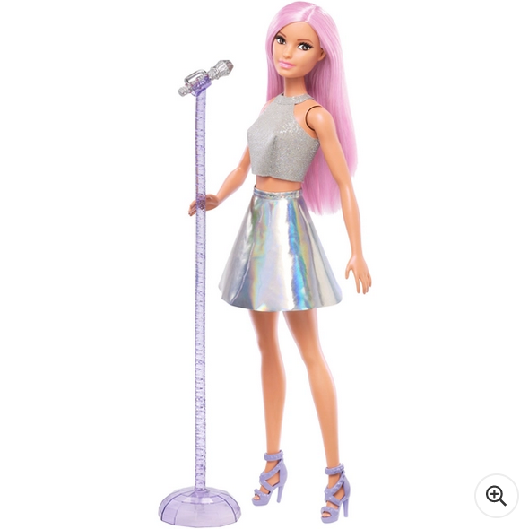 Barbie Careers Pop Star Doll with Microphone