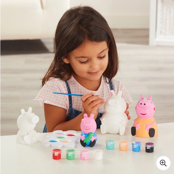 Peppa Pig Paint-Up Plaster Figures