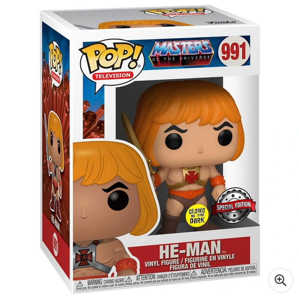 POP! Tees Masters of the Universe He-Man (Tee: Adult Size Medium)