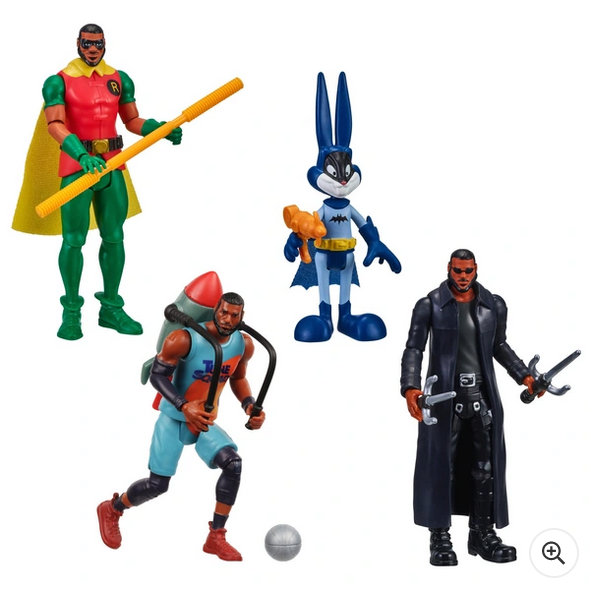 Space Jam Nový Legacy Bugs Bunny Batman Ballers Figure Pack