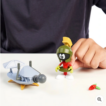 Space Jam A New Legacy: Marvin the Martian with Spaceship Action Figure