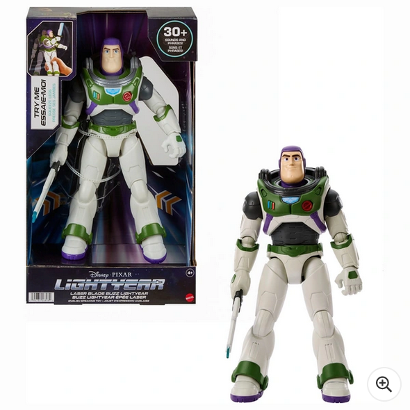 Disney Pixar Lightyear Laser Blade Buzz Lightyear Figure