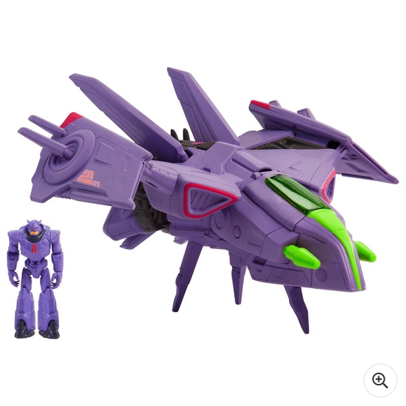 Disney Pixar Lightyear Hyperspeed Series Zurg Fighter Ship and Zurg