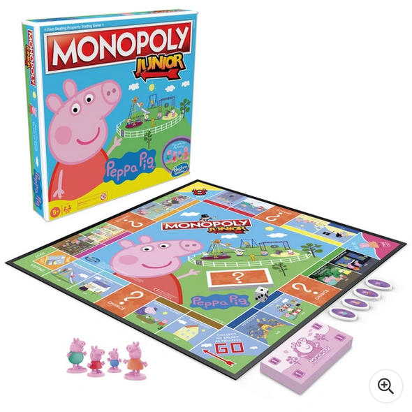 Stolní hra Monopoly Junior: Peppa Pig Edition