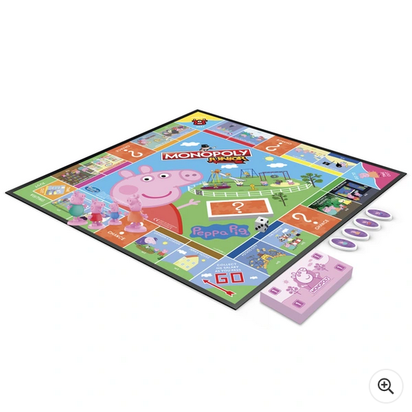 Stolní hra Monopoly Junior: Peppa Pig Edition