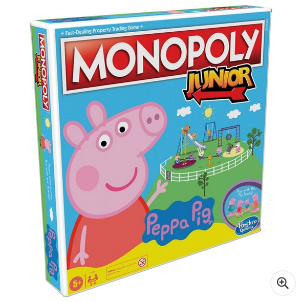 Stolní hra Monopoly Junior: Peppa Pig Edition