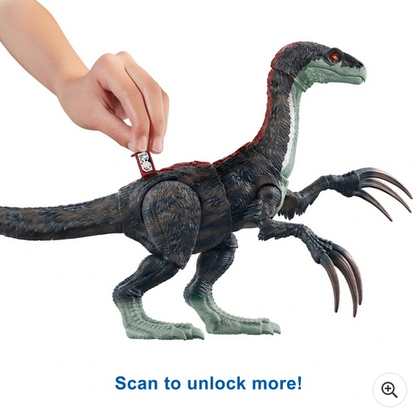 NEW Jurassic World Dominion Sound Slashin’ Therizinosaurus Action Figure - Mattel GWD65