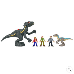 Jurský svět Imaginext Final Confrontation Dinosaur and Figure Pack