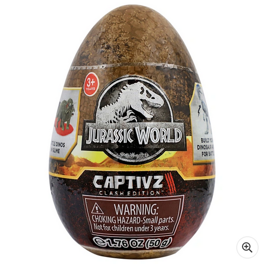 Jurský svět Captivz Clash Edition Slime Egg Dinosaur sortiment