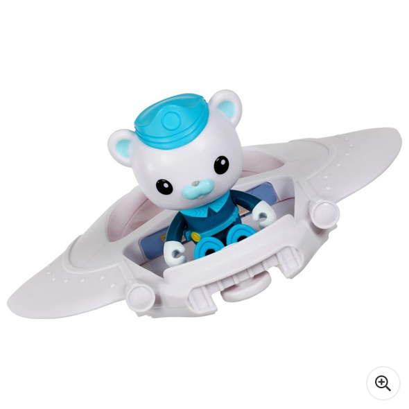 Sedmidílná transformační herní sada Octonauts Above &amp; Beyond Octoray se světly