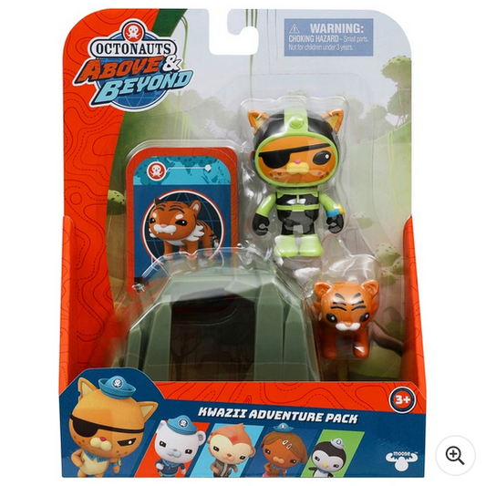 Octonauts Above & Beyond Deluxe Toy Figure Kwazii Adventure Pack