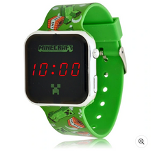 Load image into Gallery viewer, Minecraft Kids LED Watch