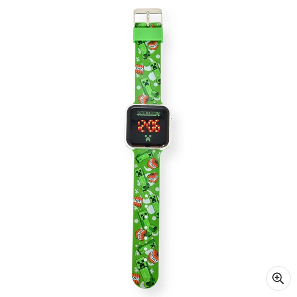 Minecraft Kids LED Watch