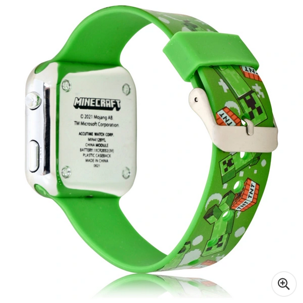 Minecraft Kids LED Watch