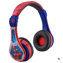 Načíst obrázek do prohlížeče Galerie, Dětská bezdrátová Bluetooth sluchátka Marvel Spider-Man