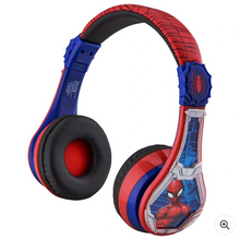Načíst obrázek do prohlížeče Galerie, Dětská bezdrátová Bluetooth sluchátka Marvel Spider-Man
