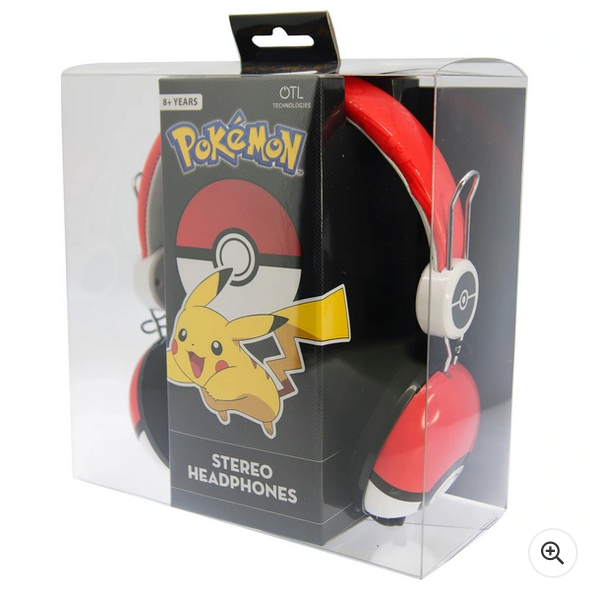 Pokémon Pokéball Tween Headphones