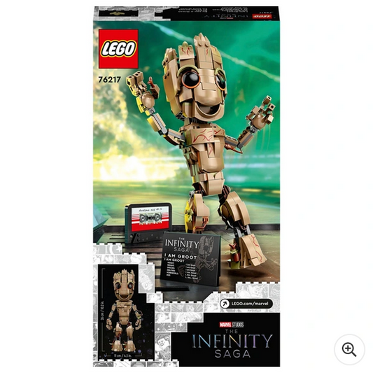 Marvel LEGO 76217 I am Groot Set, Baby Groot Buildable Toy