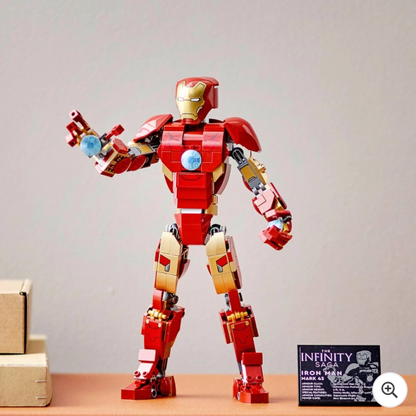 Marvel  LEGO 76206 Iron Man Figure Building Toy