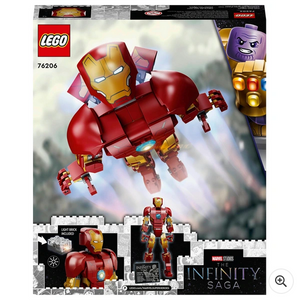 Stavebnice Marvel LEGO 76206 Figurka Iron Mana