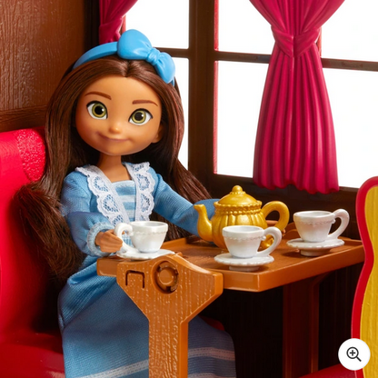 Hrací sada DreamWorks Spirit Untamed Lucky's Train Home s panenkou a koněm