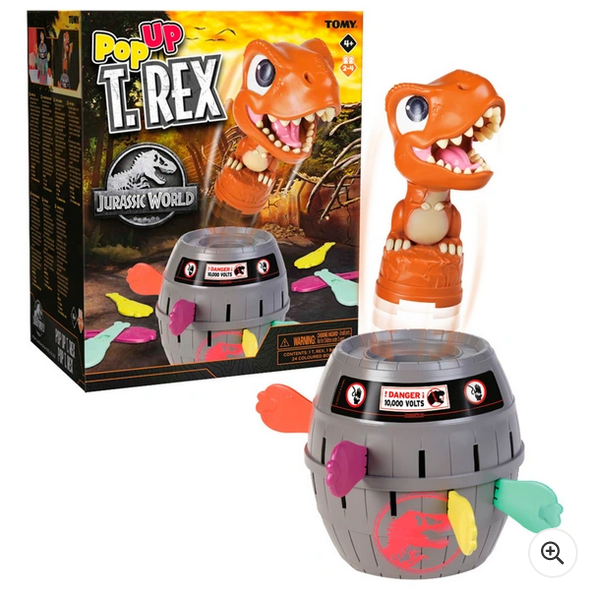 TOMY Jurassic World Pop Up T-Rex