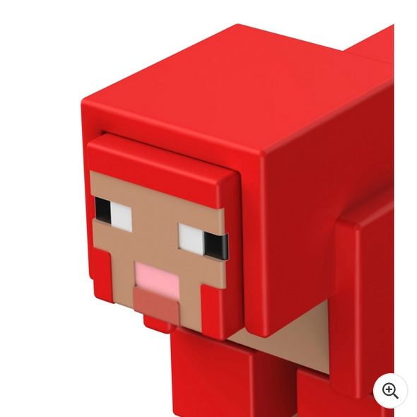 Minecraft 8cm figurka červené ovce