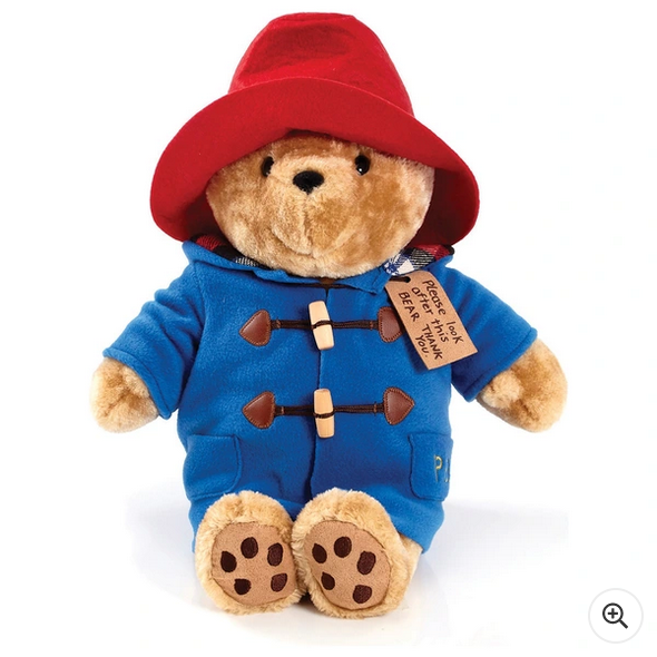 Large Classic Cuddly Paddington 30cm Plush Bear